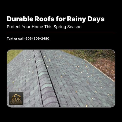 Roofing Repairs for KDR ProBuild & Roofing Solutions in London, KY