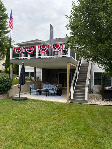 Deck & Patio Installation for Integrity Restoration & Construction in Angola, IN