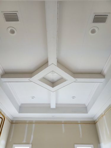 Accent Walls, Ceiling Beams, Tounge & Groove Ceilings, and more.... for Florida Coastal Carpentry LLC.  in Flagler County, FL