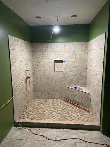 Custom Showers for Justin's Tile LLC in Grand Junction, CO