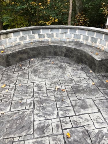Retaining Wall Construction for Dixie Concrete Masonry LLC in Saint Leonard, MD