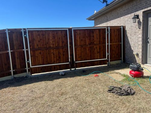 Fencing Repair for Champs Construction in Dallas, TX