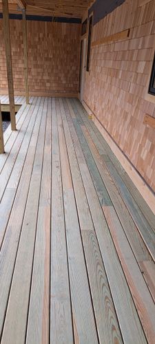 Deck & Patio Installation for MLG Custom Carpentry in Marshfield, ME