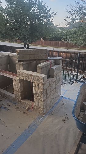 Fireplaces for Martin's Masonry & Landscaping in Leander, TX