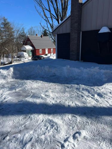 Residential Snow Plowing for LCP Property Management  in Windham, NH