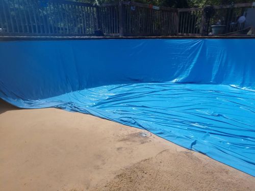 Pool Liner Changes for Down & Dirty Pool Service in Crawfordville, FL