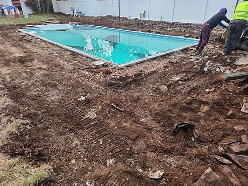 Pool renovations for GEM Pool Service in Long Island, NY