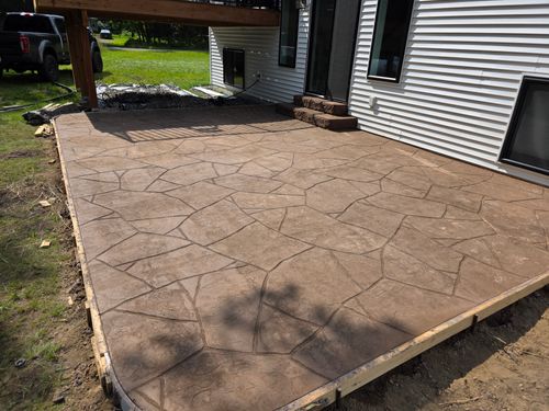Decorative & Stamped Concrete for Majestic Concrete and Landscape in Cross Lake, MN