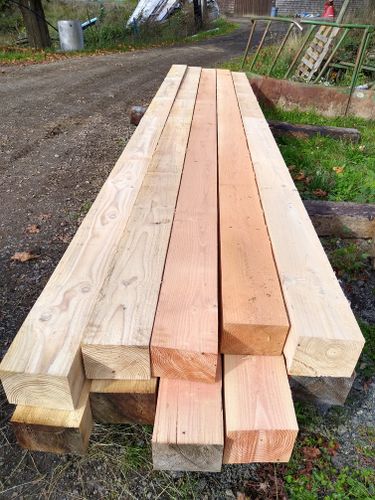  Beams for The Baskins Sawmill in Port Angeles,  WA