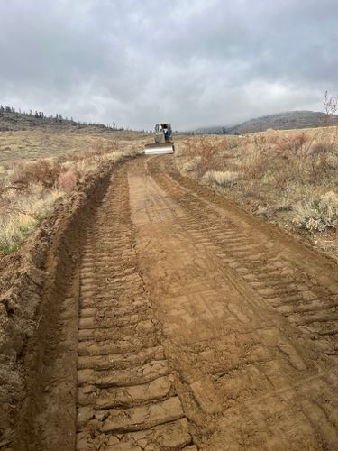 Land Grading for Seymour Excavating in Omak, WA