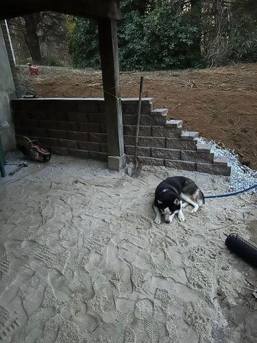 Retaining Wall Construction for Pleasant Valley Land Management  in Westminster, MD