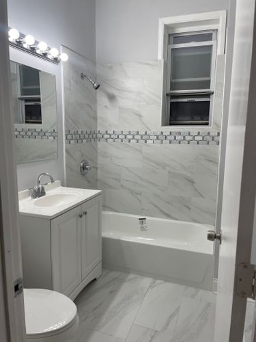 Bathroom Renovation for 3:16 Roofing & Construction  in Chicago, IL
