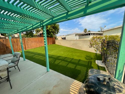 Artificial Turf Installation for Aidan Jade Landscaping in Riverside County, CA