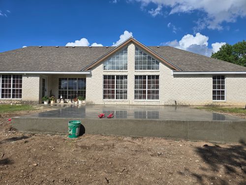 Concrete for Evant Backhoe & Construction in Evant, TX