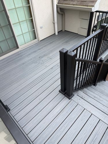 Composite Decking for RBM Construction Inc. in Eau Claire, WI