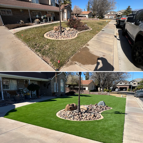 Sodding for Villegas Landscape & Maintenance in St. George, UT