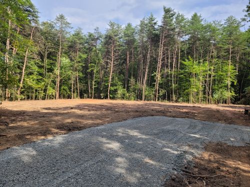 Land Clearing/Demolition for C.A. Sherry Land Improvement, LLC. in Louisa, VA