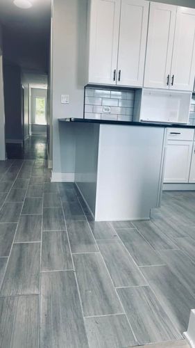 Tile for S & L Innova General Construction in Burbank, IL