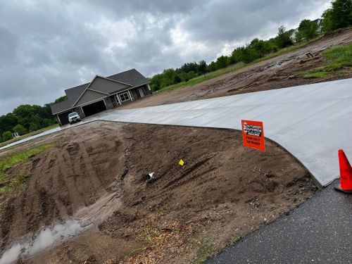 Concrete Driveway & Aprons for Outdoor Dynamics LLC in Sherburne County, MN