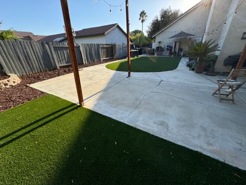 Artificial Turf Installation for Aidan Jade Landscaping in Riverside County, CA