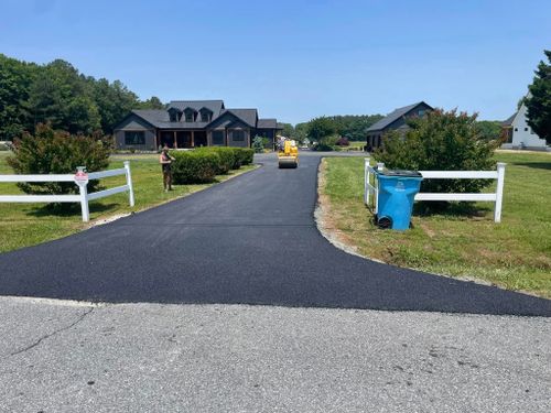 Asphalt Driveway for O.C. Paving in Dagsboro, DE