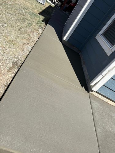 Concrete Slab Construction for Highland Concrete & Landscaping in Colorado Springs, CO