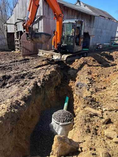 Water retention systems and drainage for Davis Services  in Bethany, CT