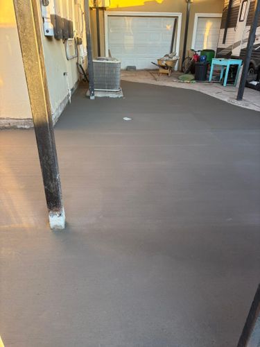 Concrete for Superior Painting and Metal Solutions in Edinburg, TX