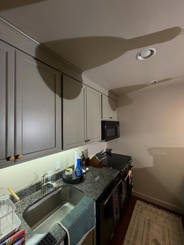 Kitchen Cabinet Refinishing for JBA Painting LLC in Killington, VT