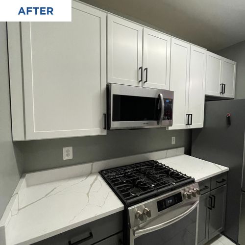 Kitchen Cabinet Painting for Patrick's Painting & Home Improvement in Alexandria, VA