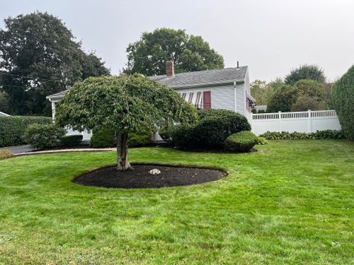 Mowing for Jose & Sons Landscaping in New Bedford, MA