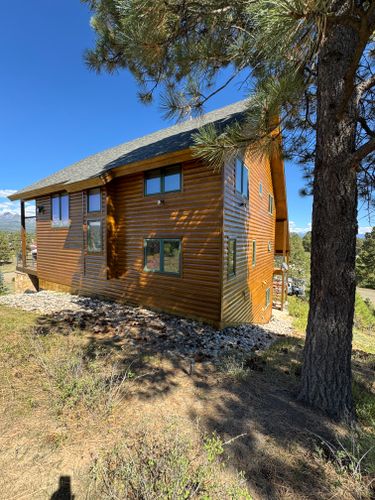 Log Cabin Restoration for Mountain Home Paint & Stain in Pagosa Springs, CO
