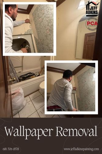 Wallpaper Removal for Jeff Adkins Painting in Barboursville, WV