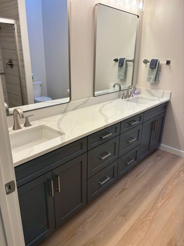 Bathroom Renovation for P Martin Construction LLC in Snohomish, WA