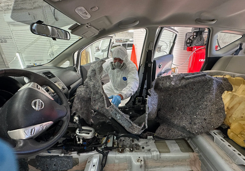 Water Damage for Scorzi’s Auto Detailing in Westfield, MA