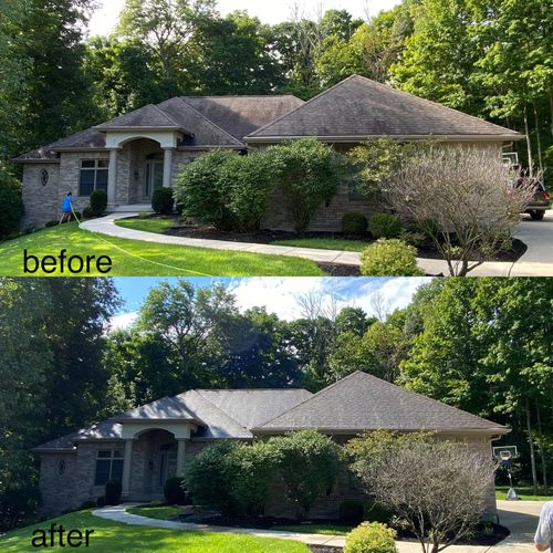 Roof Cleaning for Al's Hydro-Wash LLC. in Dayton, OH