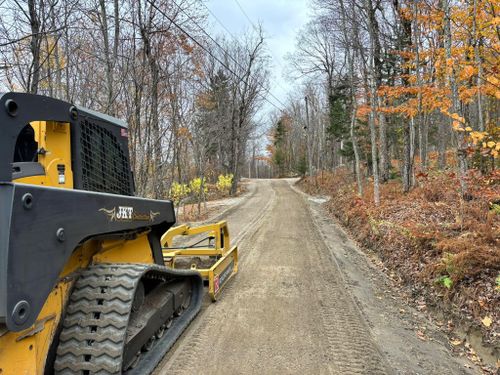 Gravel Road and Parking Lot Maintenance for JKT Contracting in Keene, NH