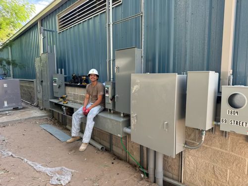 Lighting Installation for ThreeCore Power Electric LLC in Houston, TX