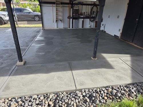 Driveway Construction for C&O Masonry Contractor in Waianae, HI