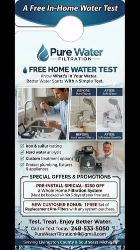 Water Softening Solutions for Pure Water Filtration in Brighton, MI