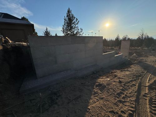 Foundation Work for TJR Concrete and Construction in Bend, OR