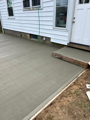 Concrete Slab Construction for Azores Concrete L.T.D. in Port Jefferson Station, NY
