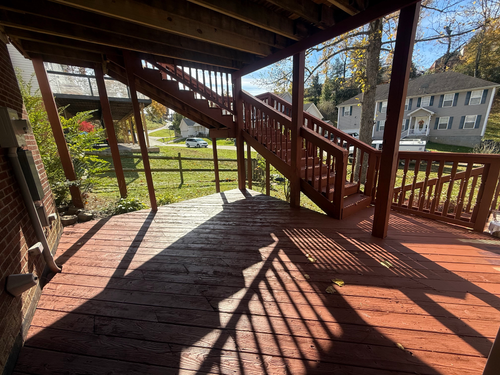 Deck & Fence Staining for Jeff Adkins Painting in Barboursville, WV