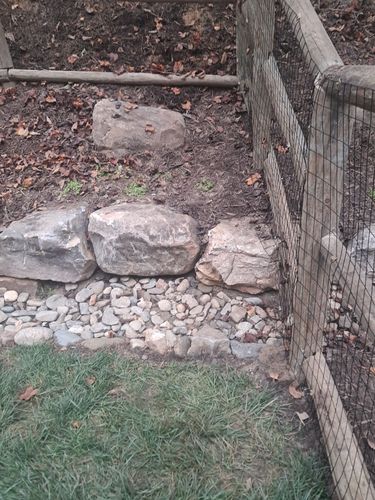 Retaining Wall Construction for Rescue Grading & Landscaping in Marietta, SC