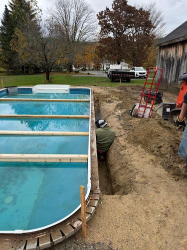 Retaining Walls  for Graham & Schriner Construction in Hinsdale, NH
