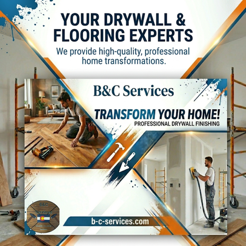 Drywall for B&C Services in Canon City, CO