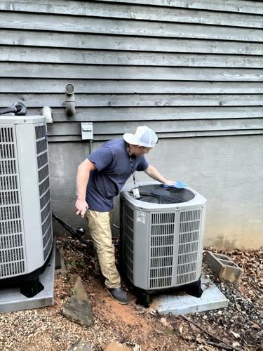 Installation of HVAC Systems for Chilly Willy Mechanical in Charlottesville, VA