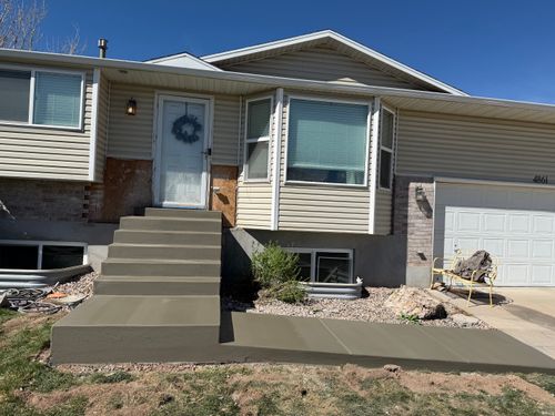 Concrete Slab Construction for Paskco LLC in Tremonton, UT