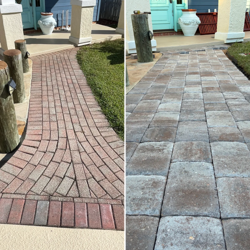 Paver Installation/Sealing for Ferrell’s Professional Painting & Home Services LLC in Panama City Beach, FL