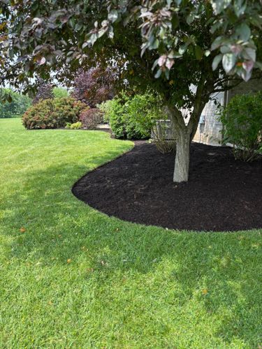 Edging and Mulch Installation for H&L Lawn Care LLC in Twin Lakes, WI
